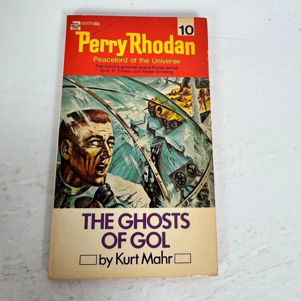 Perry Rhodan #10 Ghosts of Gol 1st Ed 1972 Ace PB Kurt Mahr